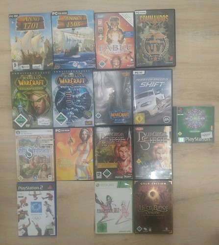 Videospiel sammlung konvolut - videospiel, sammlung/konvolut
