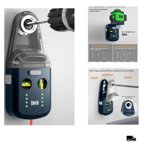Laser wasserwaage mit - 4-in-1,