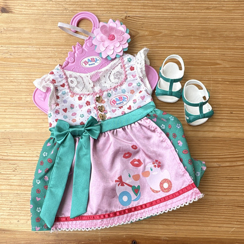 Baby born set kleid - baby,