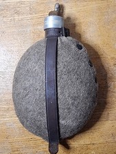 Frühe Deutsche Feldflasche Eugen Huber Militär Efekten München Wehrmacht 1927 