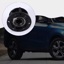 Schwarzes Felgenschloss für