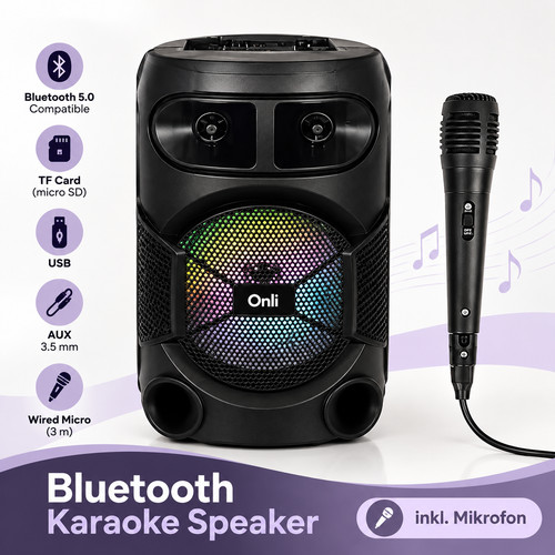 Karaoke kompakter bluetooth - karaoke,
