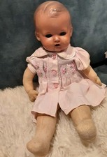 Sehr Alte Schildkrötpuppe! !STOFFKÖRPER, SCHLAFAUGEN, DEFEKTER SCHREIFUNKTION!