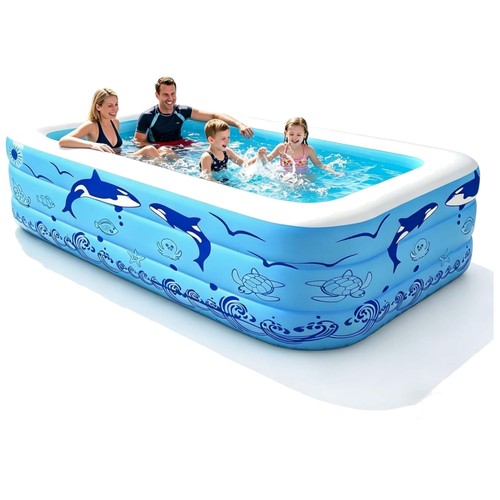 Aufblasbares schwimmbecken - aufblasbares,