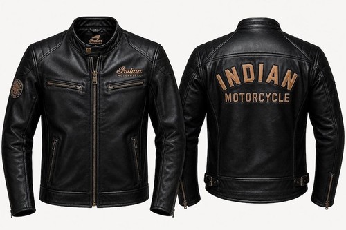 Men indian bomber - men's, real