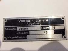 Typenschild ID-plate data
