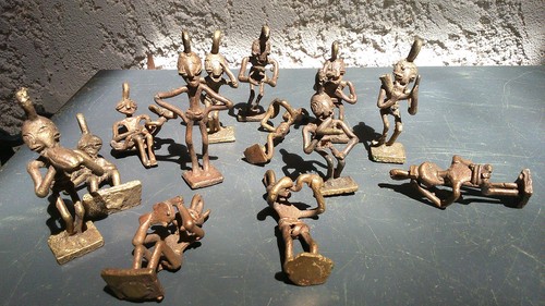 Los alte miniaturbronze - los,