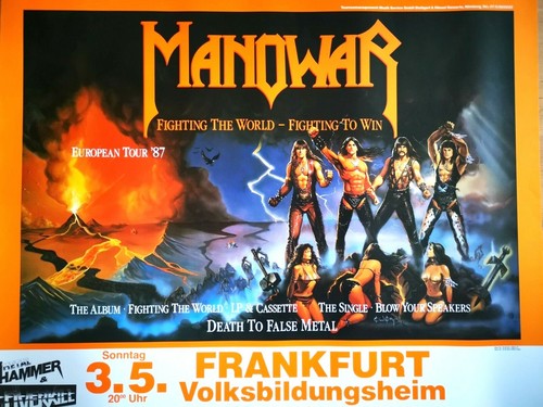 Manowar 1987 frankfurt - 1987, ++