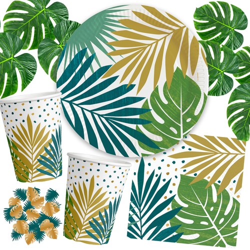 Tropical party geschirr - tropical,