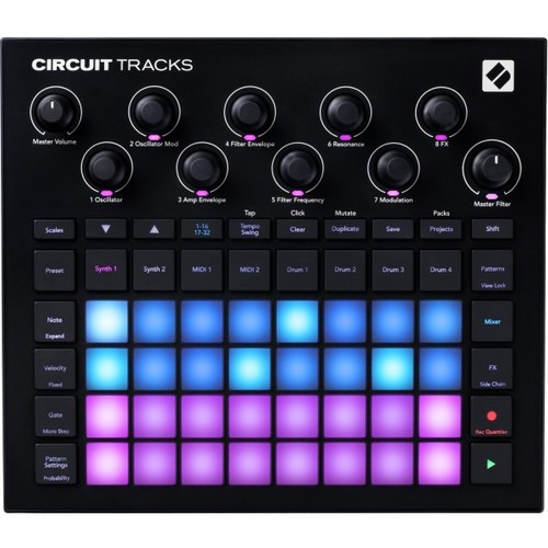 Novation circuit tracks neu - circuit,