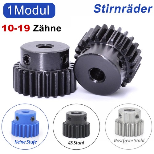 Zahnrad stirnrad modul - 1,