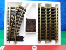 F07 LGB Spur G 19901 Gleis-Set mit Weiche und Prellbock OVP TOP