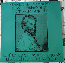 Spanische Polyphonie-Vittoria/Morales-Schola Cantorum St. Foillan Aachen-LP RAR!