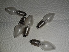 5 Stück Ersatzbirnen 14 V / 3W   -  Philips - Tropfenform