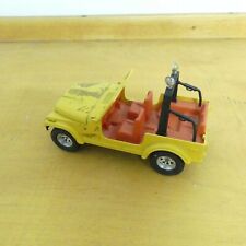 Renegade Jeep CJ-7 Burago 1:24 gelb Modell Modellauto