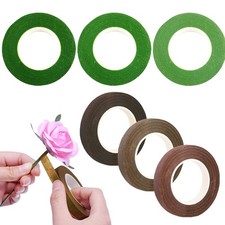 6 Rollen Floristenband - Selbstklebendes Kreppband für kreative Blumendekoration