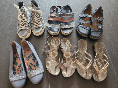 Paar damen schuhe paket - schuhe, gr