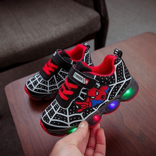 Neu spiderman led trainer - neu,