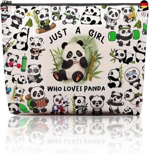 Panda kosmetiktasche - panda,