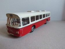 SCANIA CR-76 CITY BUS COACH. 1/50, Tekno Denmark, Nr. 851 , rot/beige, bespielt