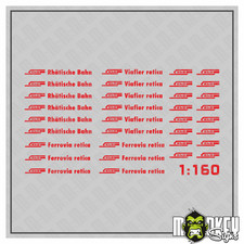 34 teil. Set Rhätische Bahn