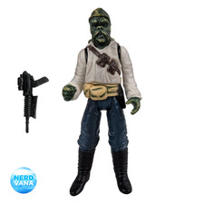 Star Wars Barada Jabbas Skiff Guard POTF 2 1999 Hasbro Complete