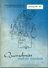 Reparaturanleitung Mercedes Unimog 401 - 411 Querschnitt durch die Technik 
