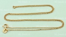 14K Massiv Rotgold Kabel