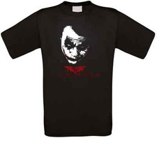 Joker Why so serious? Heath Ledger Kult Movie T-Shirt alle Größen NEU