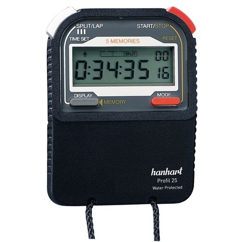 Hanhart stoppuhr pro 100 - stoppuhr, 1/100