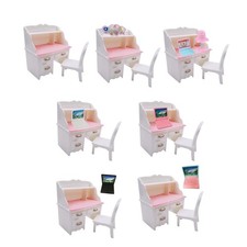 1: 6 Puppenhaus Schreibtisch