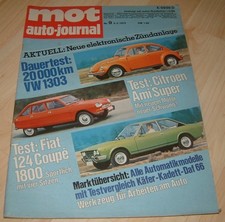 MOT 9/1973 VW Käfer 1303