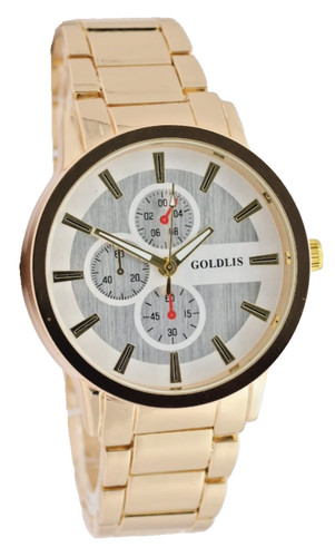 Goldlis herren uhr 44mm gold - 44mm,