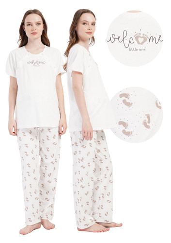 Stillpyjama aus baumwolle - aus, für