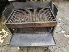 XXL Holzkohlegrill | Grillwagen | Gartengrill | Edelstahl | BBQ | mt Ablagen