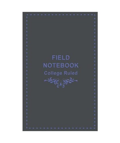 Field notebook college ruled - field, notebook: