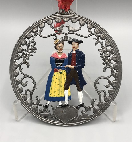 Zinn anhänger tracht bayern - zinn,