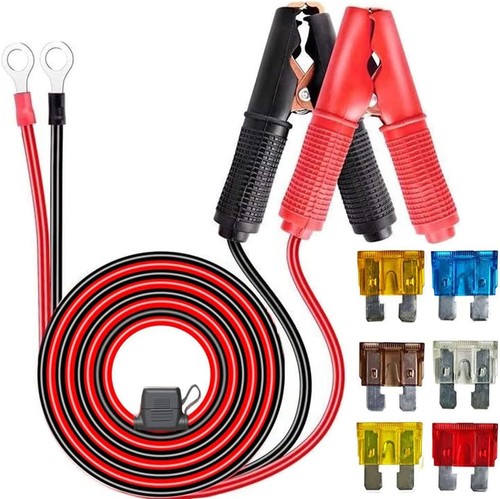 Kabel krokodilklemme 12v - krokodilklemme,