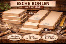 Esche Bohle 4 cm stark