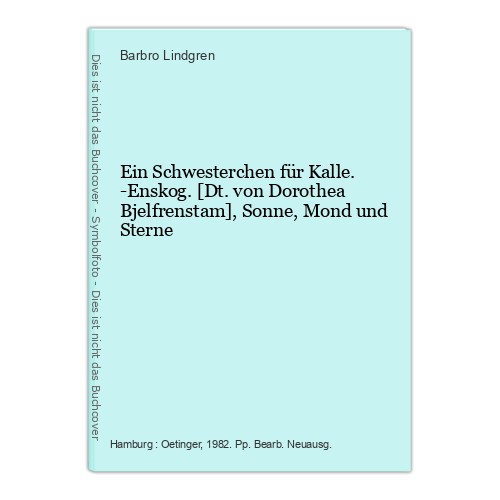 Ein schwesterchen für kalle - ein,