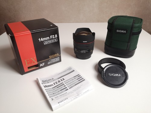 Sigma 14mm ex aspherical - sigma,