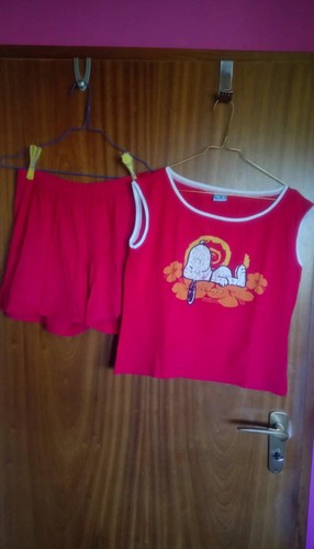 Kurzer vintage snoopy peanuts - vintage,