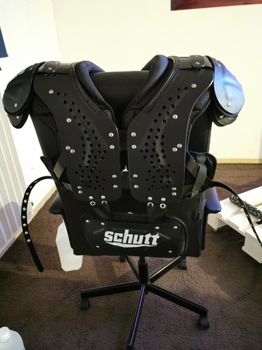 Shoulderpad backplate schutt - shoulderpad+backplate,