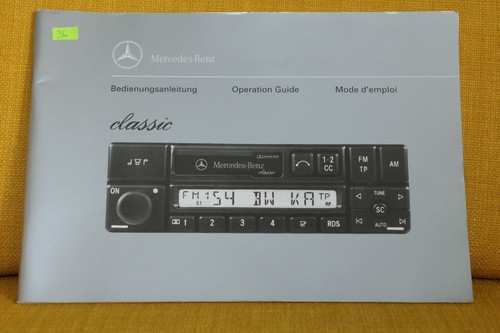 Bedienungsanleitung mercedes - bedienungsanleitung,