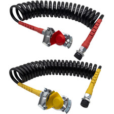 M22 Luftwendel-Luftschlauch mit M22 Kupplungskopf ohne Ventil für Anhängerseitig