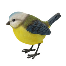 Gartenfigur Blaumeise lebensgroß Vogel Garten Haus Frostsicher Deko Figur Meise