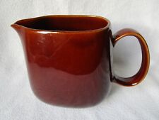 Melitta Germany großer Milchkrug Keramik Saftkrug Kanne Krug 0,85l braun