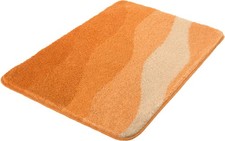 KLEINE WOLKE Badematte Malena Höhe  70 cm x 120 cm rost rutschhemmend fußbodenhe