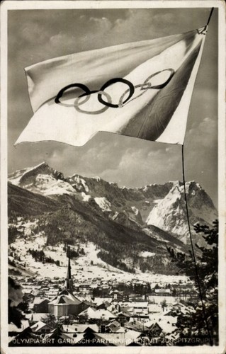 Garmisch partenkirchen in - ak,