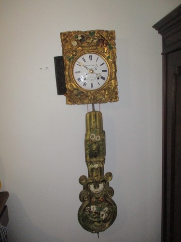 Restaurierte comtoise wanduhr - restaurierte, comtoise-wanduhr
